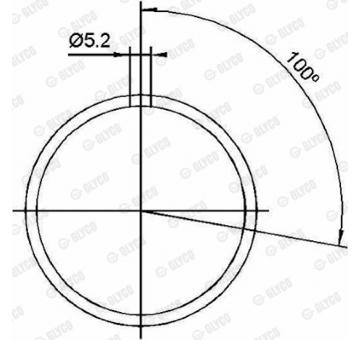 Ložiskové pouzdro, ojnice GLYCO 55-3610 SEMI