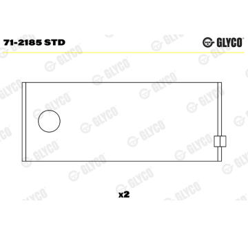 ojnicni lozisko GLYCO 71-2185 STD