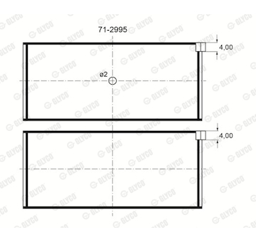 Ložisko GLYCO 71-2995