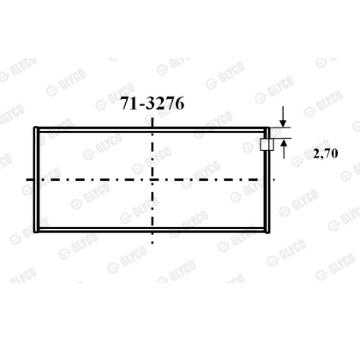 Ložisko GLYCO 71-3276