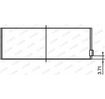 Ojniční ložisko GLYCO 71-4108 STD