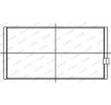 Ojniční ložisko GLYCO 71-4239 STD
