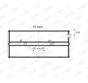 Ložisko GLYCO 72-3420