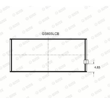 Ložisko GLYCO GS605LCB