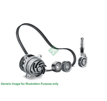Vodní pumpa + klinový żebrový řemen Schaeffler INA 529 0330 31