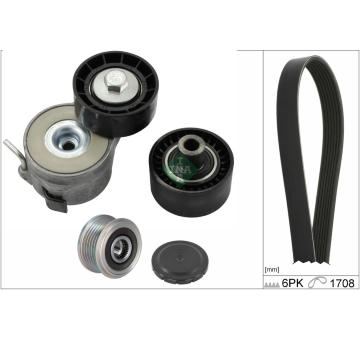 Sada žebrovaných klínových řemenů Schaeffler INA 529 0046 24
