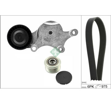 Sada žebrovaných klínových řemenů Schaeffler INA 529 0261 20