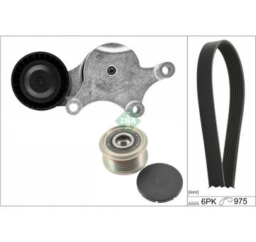 Sada žebrovaných klínových řemenů Schaeffler INA 529 0261 23