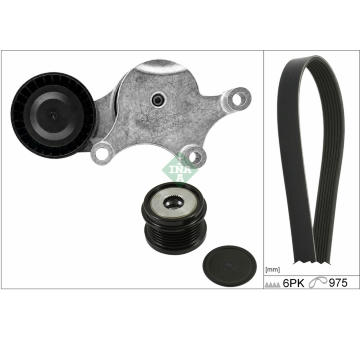 Sada žebrovaných klínových řemenů Schaeffler INA 529 0261 25