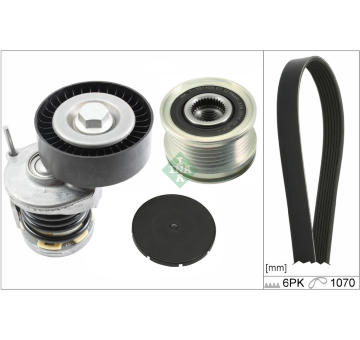 Sada žebrovaných klínových řemenů Schaeffler INA 529 0475 21
