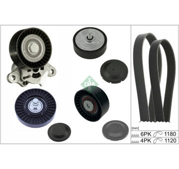 Sada žebrovaných klínových řemenů Schaeffler INA 529 0610 10