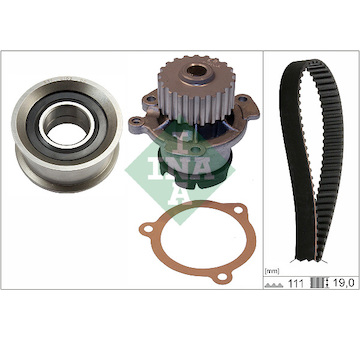 Vodní pumpa + sada ozubeného řemene INA 530 0287 31