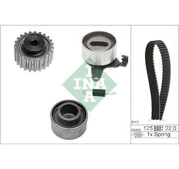 ozubení,sada rozvodového řemene INA 530 0423 10
