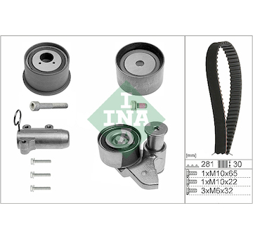 ozubení,sada rozvodového řemene Schaeffler INA 530 0480 10