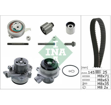 Vodní pumpa + sada ozubeného řemene Schaeffler INA 530 0759 31