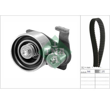 Sada ozubeného remeňa Schaeffler INA 530 0836 10
