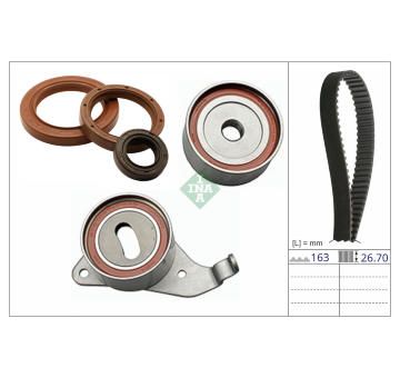 Sada ozubeného remeňa Schaeffler INA 530 0868 10