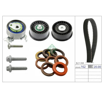 Sada ozubeného remeňa Schaeffler INA 530 0885 10