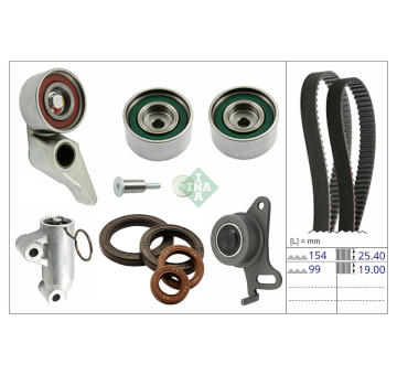 Sada ozubeného remeňa Schaeffler INA 530 0893 10