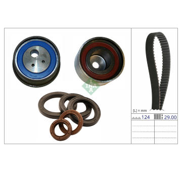 Sada ozubeného remeňa Schaeffler INA 530 0896 10