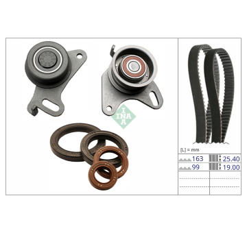 Sada ozubeného remeňa Schaeffler INA 530 0920 10