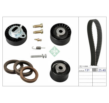 Sada ozubeného remeňa Schaeffler INA 530 0922 10