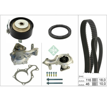 Vodni pumpa + sada ozubeneho remene Schaeffler INA 530 0959 30