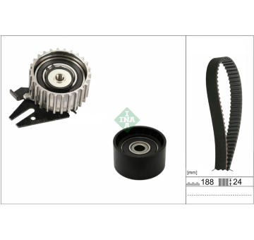 ozubení,sada rozvodového řemene Schaeffler INA 530 0968 10