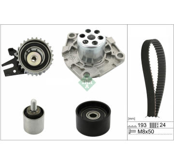 Vodní pumpa + sada ozubeného řemene Schaeffler INA 530 0969 30