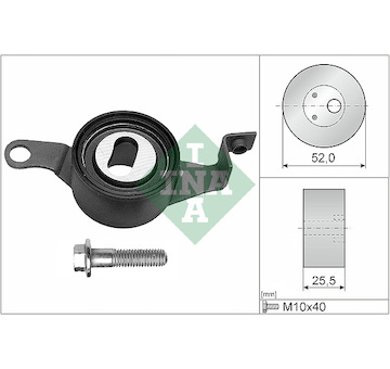 Napínací kladka, ozubený řemen Schaeffler INA 531 0225 10