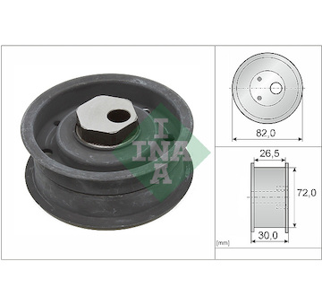 Napínací kladka, ozubený řemen Schaeffler INA 531 0304 10