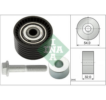 Vratna/vodici kladka, ozubeny remen Schaeffler INA 532 0654 10