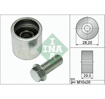 Vratna/vodici kladka, ozubeny remen Schaeffler INA 532 0714 10