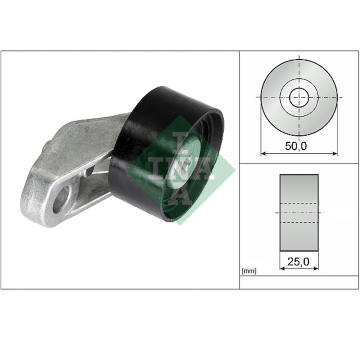 Vratna/vodici kladka, ozubeny remen Schaeffler INA 532 0861 10