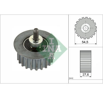 Obehová/vodiaca kladka ozubeného remeňa Schaeffler INA 532 0998 10