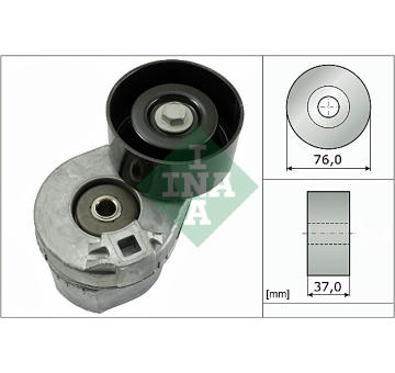 napinak, zebrovany klinovy remen Schaeffler INA 534 0031 10