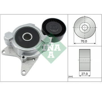 napinak, zebrovany klinovy remen Schaeffler INA 534 0174 10