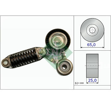 napinak, zebrovany klinovy remen Schaeffler INA 534 0314 10