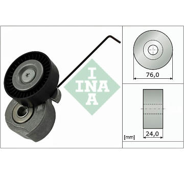 napinak, zebrovany klinovy remen Schaeffler INA 534 0324 10