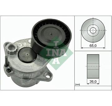 Napínák, žebrovaný klínový řemen Schaeffler INA 534 0337 10