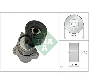 napinak, zebrovany klinovy remen Schaeffler INA 534 0359 10