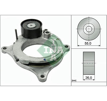 napinak, zebrovany klinovy remen Schaeffler INA 534 0598 10