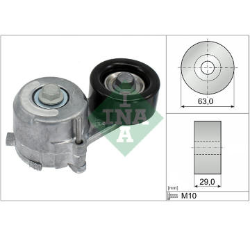 napinak, zebrovany klinovy remen Schaeffler INA 534 0650 10