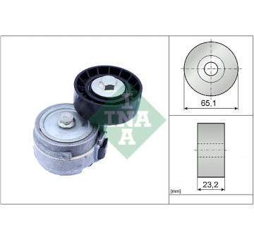 napinak, zebrovany klinovy remen Schaeffler INA 534 0706 10