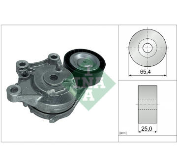 Napínák, žebrovaný klínový řemen Schaeffler INA 534 0921 10