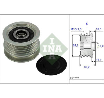 Předstihová spojka Schaeffler INA 535 0018 10