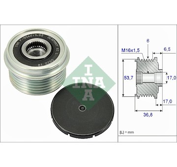 Předstihová spojka Schaeffler INA 535 0074 10