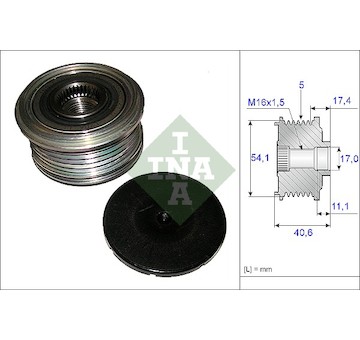 Předstihová spojka Schaeffler INA 535 0089 10