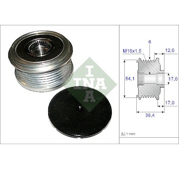 Předstihová spojka Schaeffler INA 535 0090 10