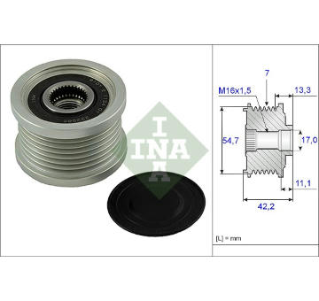 Předstihová spojka INA 535 0091 10